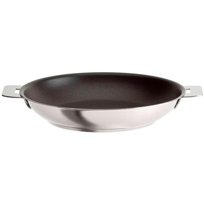 Cristel Multiply Stainless Steel Non-Stick 12.5 Inch Frying Pan