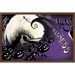 Trends International Disney The Nightmare Before Christmas- Midnight Madness Framed Wall Poster Prints - 1 of 4