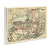 Stupell Industries Historic New York US State Map Vintage Cartography Wall Plaque Art - 3 of 4