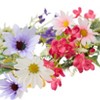 The Lakeside Collection Spring Wildflower Lighted LED Candle with Ring Garland and Wreath - Garland - 2 of 3