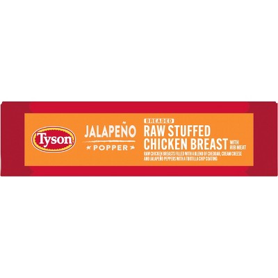 Tyson Stuffed Chicken Breast Jalapeno Popper - Frozen - 10oz