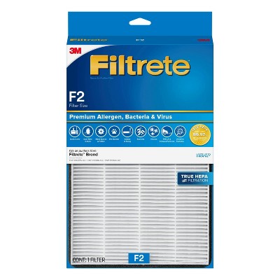 Filtrete Allergen Bacteria & Virus True HEPA Room Air Purifier Filter