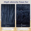 Luxury Shag Area Rugs for Living Room Bedroom Non-Slip Fluffy Soft Shaggy Rug Carpet Indoor Plush 8x10 Rug for Kids Play Room Nursery Home Dorm Decor - 3 of 4