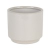 Cheung's Elegora Straight Side Solid Color Ceramic Pot - X-Large - Off White - 2 of 4