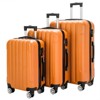 Karl Home 3in1 Multifunctional Large Capacity Traveling Storage Suitcase Luggage Set Orange - 4 of 4