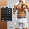 Rocky Men's Boxer Briefs 9", 2 PACK, 4-Way High Performance Pouch Underwear, Tagless - 4 of 4