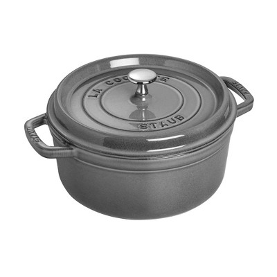 Staub Cast Iron 4-qt Round Cocotte : Target