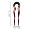 Unique Bargains U-shaped Hair Pin 5.12"x1.38" 1 Pc - 4 of 4
