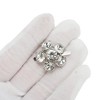 Unique Bargains Floral Pin Back Shoe Accessories 2 Pcs - 3 of 4