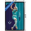 Trends International NBA Charlotte Hornets - LaMelo Ball 23 Framed Wall Poster Prints - 3 of 4