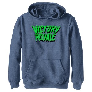 Boy's Fortnite Victory Royale Slime Pull Over Hoodie - 1 of 4