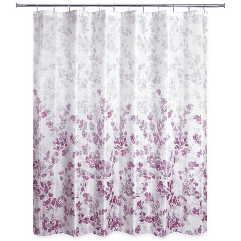 purple shower curtain argos