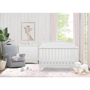 Delta Children Archer 4-in-1 Convertible Crib - 1 of 4