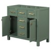 36 Inch(3ft) Bathroom Vanity, Bathroom Cabinet With 2 Drawers, 2 Soft Closing Doors, Modern Solid Wood Freestanding Bathroom Vanity Cabinet - 2 of 4