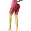 Women's Ode To Ombre Sculpting Leggings - Rockstar Peach - 2 of 2