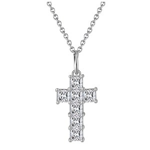 Cross Necklace for Women by Ginger Lyne Collection Sterling Silver Cross Pendant - 1 of 4