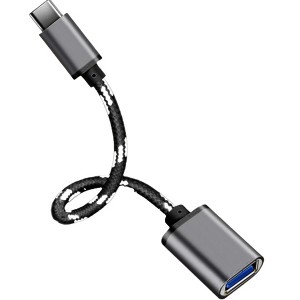 Type C USB-C 3.1 Male To USB 3.0 Type A Female OTG Converter Adapter Cord Cable - 1 of 1