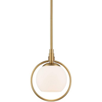 Possini Euro Design Possini Euro Carlyn 8 3/4" Wide Gold and Glass Orb Mini Pendant Light