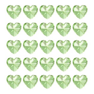 Unique Bargains DIY Lamp Art Craft Decorative Crystal Pendants Heart Beads 30 Pcs - 1 of 4