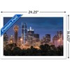 Trends International Texas - Dallas Skyline Framed Wall Poster Prints - 3 of 4