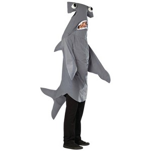 Imposta Costumes Kids' Hammerhead Shark Costume Apparel Set Gray 4-6x - 1 of 1
