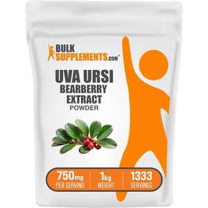 BulkSupplements Bearberry Leaf Extract (Uva Ursi) Powder - 1 of 4
