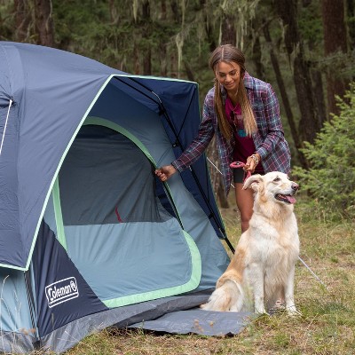Coleman 8' Blue Nights Weatherproof 4-Person Family Tent
