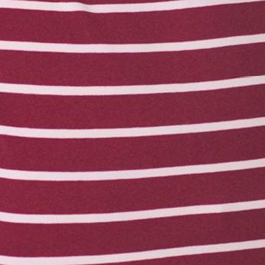 burgundy striped