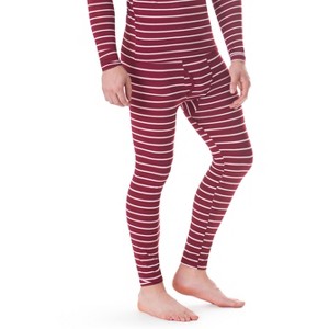 Rocky Men's Thermal Bottoms Long Johns Fleece Lined Base Layer Pants, Tagless, Insulated For Outdoor Ski Warmth/Extreme Cold Pajamas - 1 of 3