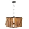 Capital Lighting Archer 4 - Light Pendant in  Light Wood/Matte Black - 4 of 4