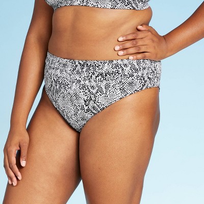 plus size cheeky swim bottoms