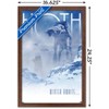 Trends International Star Wars: Hoth - Visit Hoth by Russell Walks 23 Framed Wall Poster Prints - 3 of 4