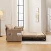 KTMBDW 3 in 1 Sofa Bed, 60 Inch Convertible Pull Out Couch, Loveseat Sleeper Sofa with USB/C-TYPE Charging Ports, Sofa Couches for Living Room - 3 of 4