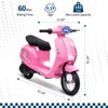 24V Electric Motorcycle for Kids - Electric Scooter with Seat for Kids 8-14 - Ride On Scooter with LED Light for Girls - 3 of 4