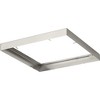 Progress Lighting, Everlume, 1-Light, Flush Mount, Brushed Nickel, Edgelit Square Trim Ring - 3 of 4
