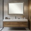Amanti Art Attic Aged Beveled Wood Framed Bathroom Vanity Wall Mirror - 4 of 4