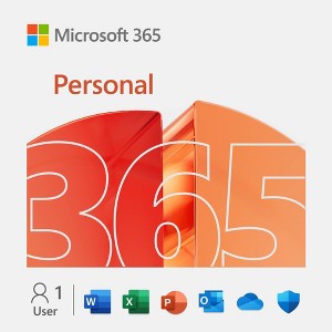Microsoft $99.99 365 Personal 12-Month Subscription Gift Card (E-Mail Delivery) - 1 of 4