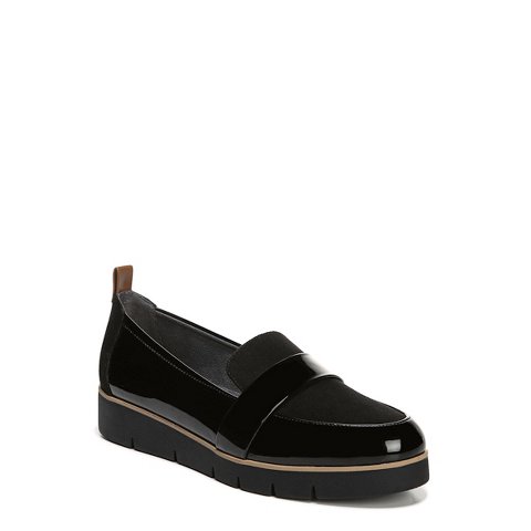Женские туфли Dr. Scholl's Women's Webster Slip On Loafer Black Smooth 8 M