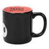 Kuromi Cute Character 16 Oz Black Ceramic Mug - 2 of 4