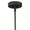 Vaxcel Rad 4 - Light Pendant in  Warm Pewter - 2 of 4