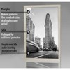 Americanflat 24x36 Poster Frame in Grey with Polished Plexiglass - Horizontal and Vertical Formats with Included Hanging Hardware - 4 of 4