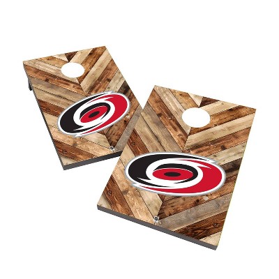 NHL Carolina Hurricanes 2'x3' Cornhole Bag Toss Game Set