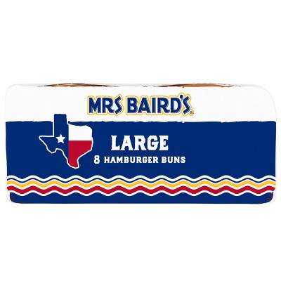 Mrs. Baird's Large Hamburger Buns - 18.25oz
