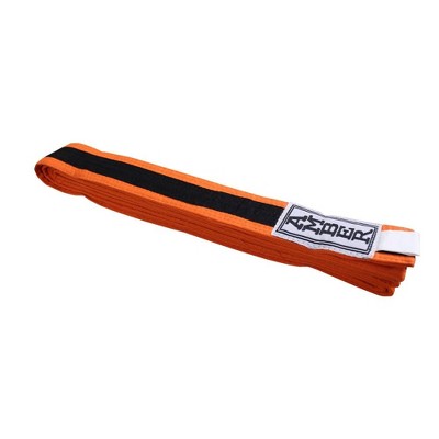 Amber Fight Gear Premium Karate Belt, 100 percent Cotton Canvas Martial Arts Belt for Karate