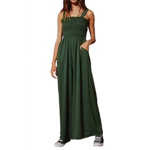 Women's Smocked Jumpsuit - BUCKETLIST - 1 of 2
