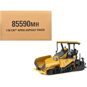 CAT Caterpillar AP655F Asphalt Paver Yellow "Core Classics" Series 1/50 Diecast Model by Diecast Masters - 1 of 4
