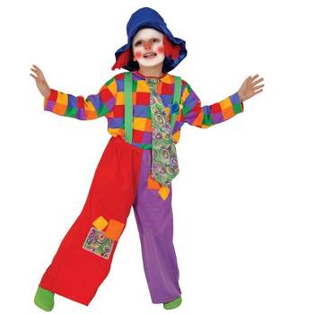 Dress Up America Clown Costume for Kids