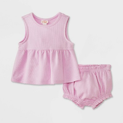 Baby Girls' Ribbed Tank Set - Cat & Jack™