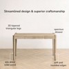 MH London Sapna 54" Solid Wood Writing Desk - 4 of 4