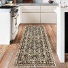 Faux Sheepskin Area Rug, Washable Runner Rug, Stain Resistant, Foldable & Non-Slip Boho Print Carpet for Living Room, Bedroom, Office - 2 of 4